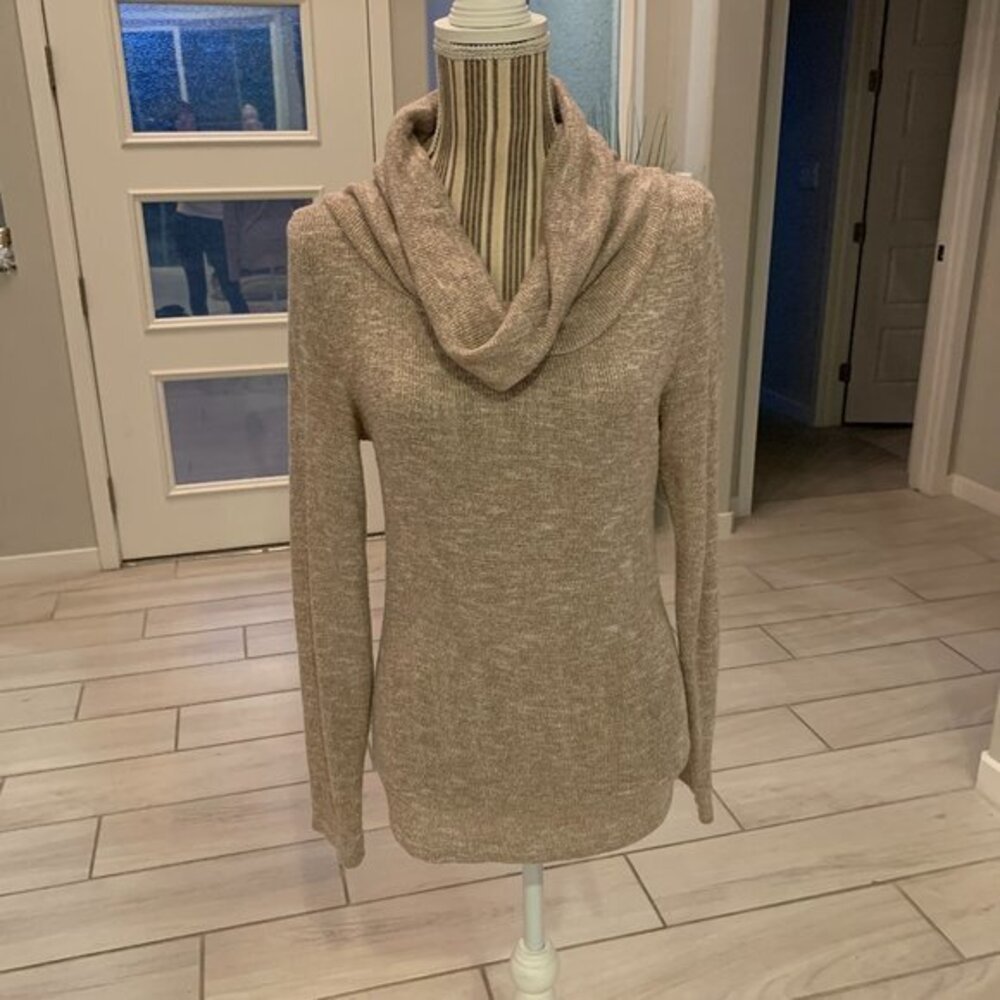 Casual Classic Cowlneck Knit Sweater